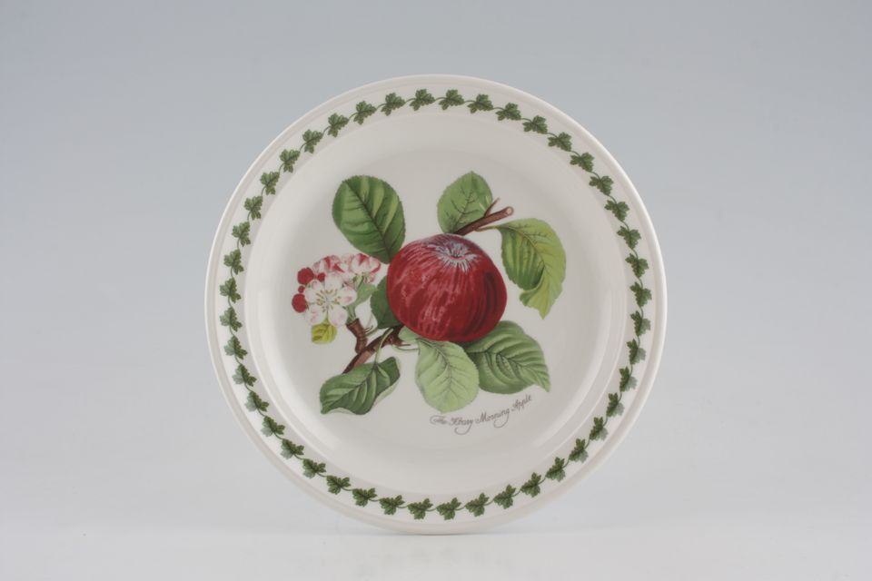 Portmeirion Pomona Tea / Side Plate The Hoary Morning Apple - Patterned Edge 7 1/4"