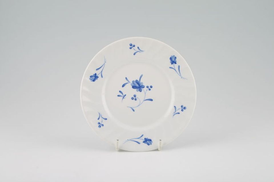 Royal Worcester Blue Bow Tea / Side Plate 6 3/8"