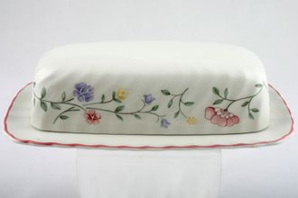 Sell Johnson Brothers Summer Chintz Butter Dish + Lid 8 1/4" x 4 1/2"