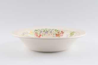 Sell Poole Wild Garden Rimmed Bowl 7"