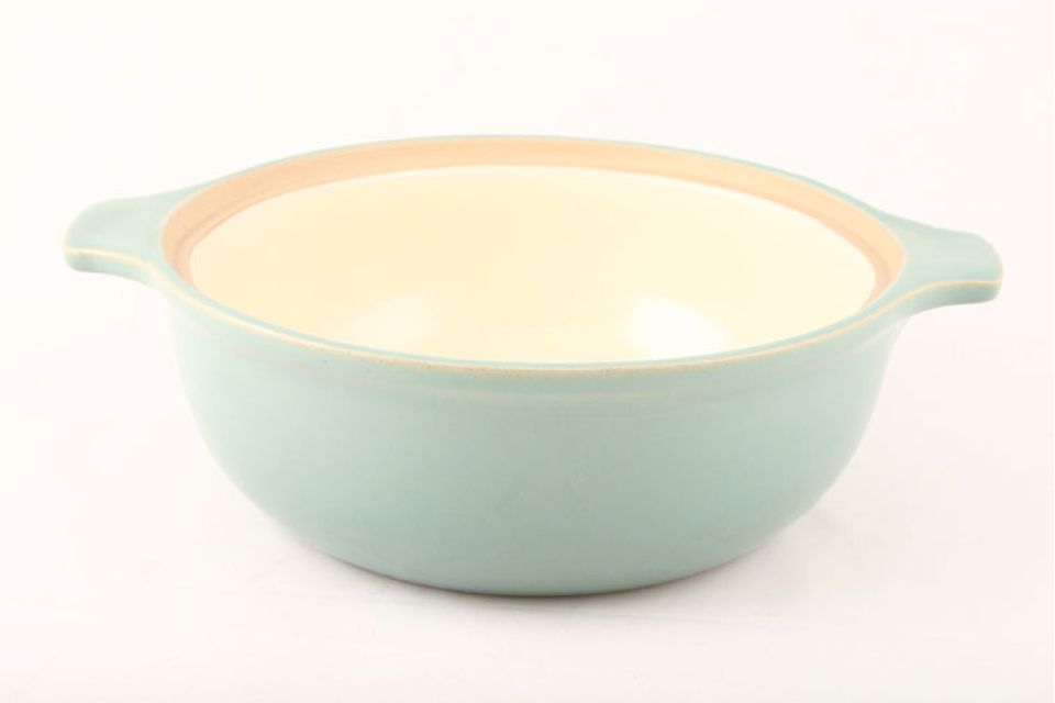 Denby Manor Green Casserole Dish Base Only Eared - Round 4pt