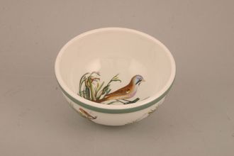 Sell Portmeirion Birds of Britain - Backstamp 2 - Green and Orange Soup / Cereal Bowl Bearded Tit - Green Band - No Name on item 5 3/8"