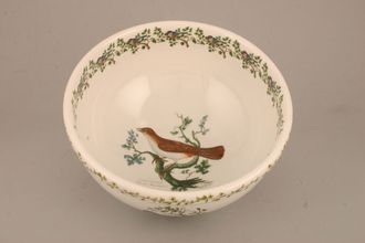 Sell Portmeirion Birds of Britain - Backstamp 2 - Green and Orange Serving Bowl Nightingale 9 1/4" x 4 1/4"