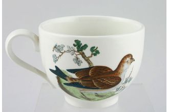 Sell Portmeirion Birds of Britain - Backstamp 2 - Green and Orange Teacup Greenfinch + Linnet 3 1/2" x 2 5/8"