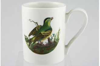 Sell Portmeirion Birds of Britain - Backstamp 2 - Green and Orange Mug Greenfinch 3 1/8" x 4"