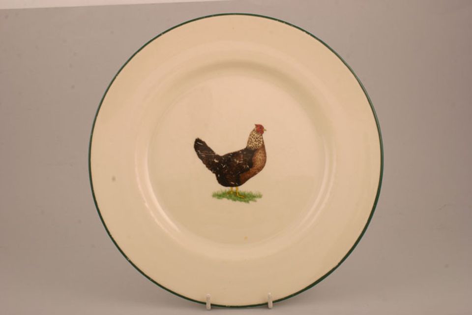 Cloverleaf Farm Animals Dinner Plate Hen 9 3/4"