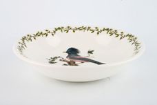 Portmeirion Birds of Britain - Backstamp 3 - New Pasta Bowl Rose Coloured Starling 8 1/2" thumb 1