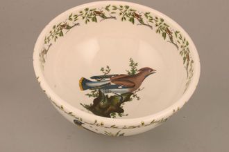 Portmeirion Birds of Britain - Backstamp 3 - New Serving Bowl Waxwing inside bowl - various on outer 9 3/8"