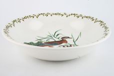 Portmeirion Birds of Britain - Backstamp 3 - New Pasta Bowl Wood Duck 10 1/2" thumb 1