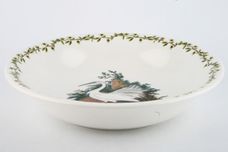 Portmeirion Birds of Britain - Backstamp 3 - New Pasta Bowl Little Egret 10 1/2" thumb 1