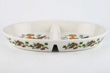 Portmeirion Birds of Britain - Backstamp 3 - New Serving Dish Oval - Divided - Hoopoe 14 1/4" x 9 1/8" thumb 1
