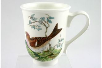 Portmeirion Birds of Britain - Backstamp 3 - New Mug Redpoll - Bell Shape 3 1/2" x 4 1/4"
