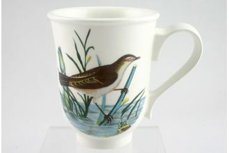 Portmeirion Birds of Britain - Backstamp 3 - New Mug Sedge Warbler - Bell Shape 3 1/2" x 4 1/4"