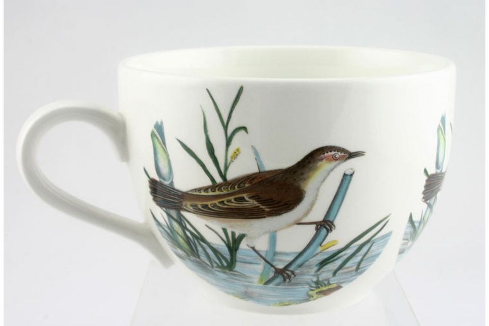 Portmeirion Birds of Britain - Backstamp 3 - New Jumbo Cup Sedge warbler 4 3/4" x 3 1/2"