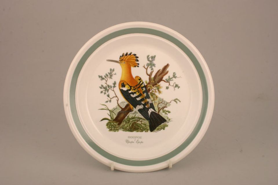 Portmeirion Birds of Britain - Backstamp 1 - Old Salad/Dessert Plate Hoopoe 8 1/2"
