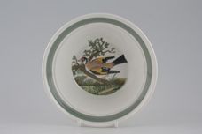 Portmeirion Birds of Britain - Backstamp 1 - Old Rimmed Bowl Goldfinch 6 1/2" thumb 1