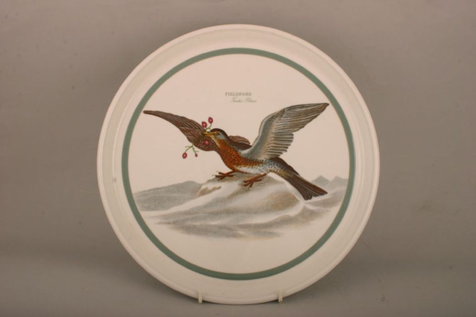 Portmeirion Birds of Britain - Backstamp 1 - Old Platter Fieldfare 12"