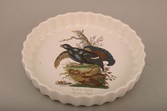Sell Portmeirion Birds of Britain - Backstamp 1 - Old Flan Dish Black Cock 9 1/4"