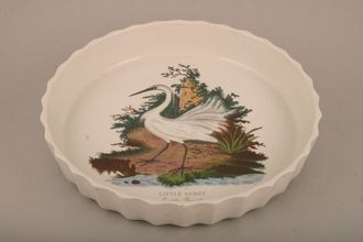 Sell Portmeirion Birds of Britain - Backstamp 1 - Old Flan Dish Little Egret 11"