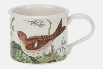 Sell Portmeirion Birds of Britain - Backstamp 1 - Old Teacup Redpoll + Linnet - Drum Shape 3 1/4" x 2 1/2"