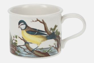 Sell Portmeirion Birds of Britain - Backstamp 1 - Old Teacup Bearded Tit+Blue Tit - Drum Shape 3 1/4" x 2 1/2"