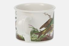 Portmeirion Birds of Britain - Backstamp 1 - Old Teacup Goldfinch+Greenfinch - Drum Shape 3 1/4" x 2 1/2" thumb 2