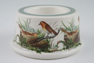Sell Portmeirion Birds of Britain - Backstamp 1 - Old Tea Light Holder Robins 3 1/4" x 1 5/8"
