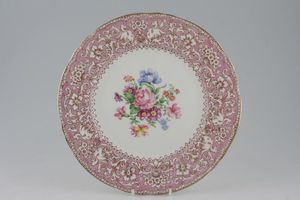 Crown Staffordshire Ellesmere - Pink Dinner Plate