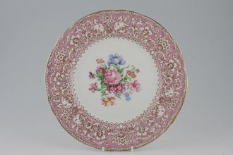 Crown Staffordshire Ellesmere - Pink Dinner Plate 10 5/8"