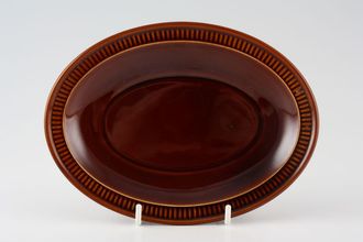 Poole Chestnut Sauce Boat Stand 7 1/4"