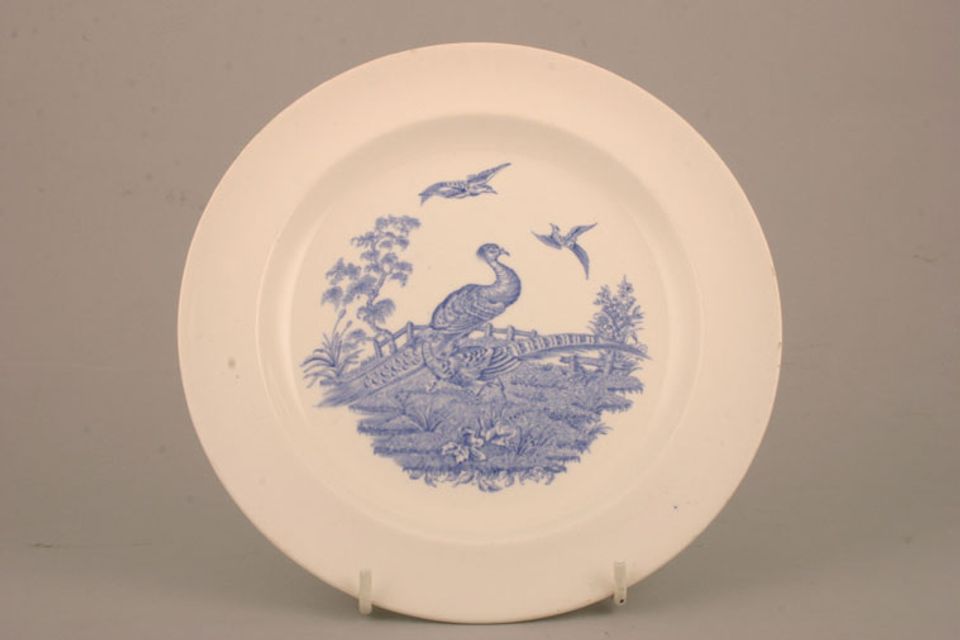 Wedgwood Liverpool Birds - Blue Salad/Dessert Plate 8 1/8"
