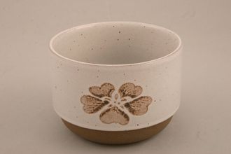 Sell Midwinter Brown Print Sugar Bowl - Open (Tea) Flower Design 4"