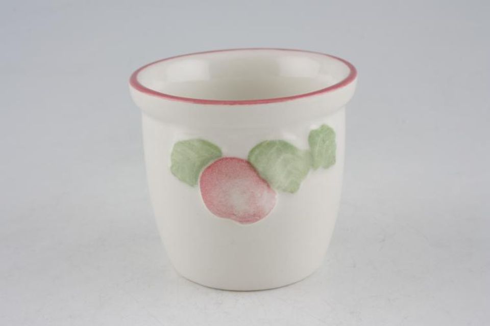Boots Orchard Egg Cup Embossed 2" x 1 3/4"