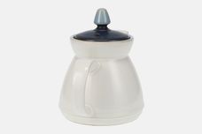 Denby Blue Jetty Teapot White Pot/Indigo Lid with Light Blue Knob 3/4pt thumb 2