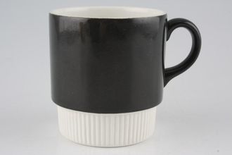 Poole Charcoal Teacup 2 3/4" x 3 1/8"