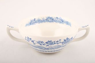 Masons Quail - Blue Soup Cup
