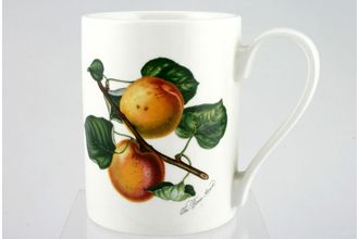 Portmeirion Pomona Mug The Roman Apricot - Plain Rim 3 1/8" x 4"