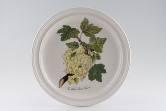 Portmeirion Pomona - Older Backstamps Dinner Plate The White Dutch Currant 10 3/8"