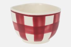 T G Green Patio Gingham - Red Teacup Square 3 1/4" x 2 1/2" thumb 3