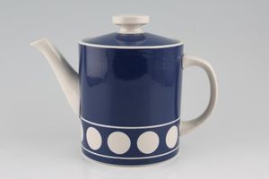 T G Green Jersey Blue Teapot