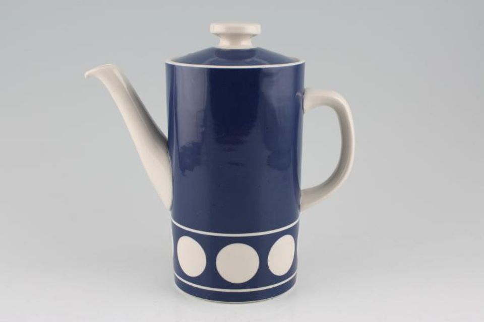 T G Green Jersey Blue Coffee Pot large
