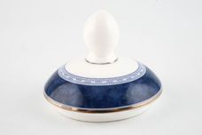 Royal Doulton Blue Marble Sugar Bowl - Lidded (Tea) St.Andrews Backstamp thumb 3