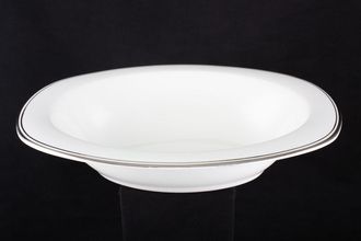 Royal Doulton Platinum Concord - H5048 Vegetable Tureen Base Only Oblong - or Open Veg Dish 11 1/4" x 8 1/2"