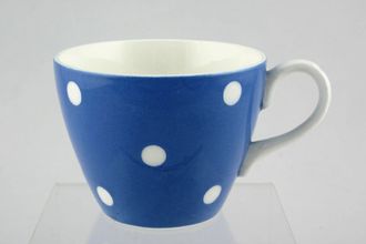 T G Green Blue Domino Teacup 3 1/4" x 2 1/2"