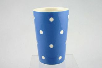 T G Green Blue Domino Mug Beaker - No Handle 3" x 4 1/2"