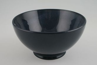 TTC Mottled Dark Blue Bowl No rim - Deep 6 1/8"