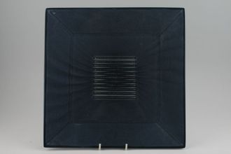 TTC Mottled Dark Blue Plate Large - Square 12 1/8" x 12 1/8"