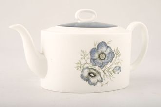 Wedgwood Glen Mist - Susie Cooper Design - Black Urn Backstamp Teapot Oval 3/4pt