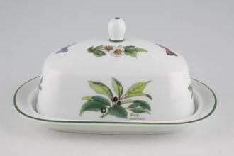 Sell Royal Worcester Worcester Herbs Butter Dish + Lid 8"