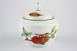 Sell Royal Worcester Evesham Vale Sugar Bowl - Lidded (Tea) Malvern - Domed Lid. Leaf on lid